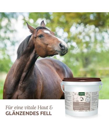 AniForte Coat Strength for Horses 1.5 kg Shiny & Resistant Bristle for Mane and Tail Vital Skin Supports Hair Growth & Metabolism Rich in Vitamin C - Buy Online on GoSupps.com
