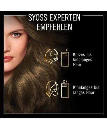Syoss Oleo Intense Dark Blonde 6-10 Hair Color - Ammonia-Free Permanent Dye with Nourishing Oil (115 ml) - Buy Online on GoSupps.com