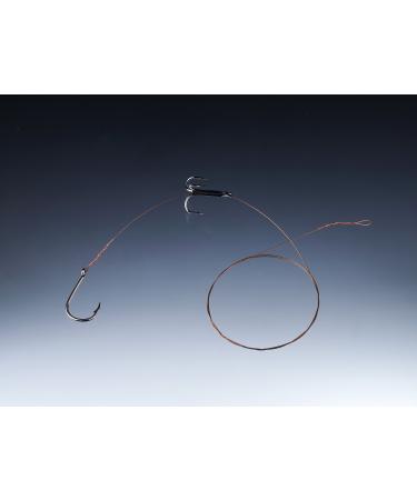 Balzer Matzes Poznan Hecht Schaukel System 70cm 9kg - pike assembly for bait fishing fishing with pike pose steel leader pike prime size.2 + 3/0 / l for bait of approx. 14-20cm