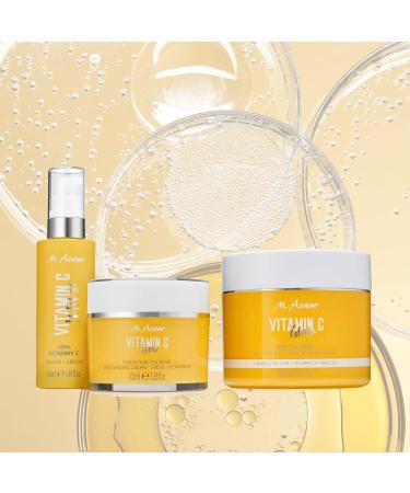 M. Asam Vitamin C Glam Body Cream 300ml - Moisturizing & Protecting Skin with Mango Butter & Maracuja Oil - Stimulates Collagen Formation | Shop Internationally - Buy Online on GoSupps.com