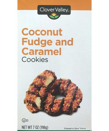 Coconut Fudge and Caramel Cookies 7oz. Just Like Samoas