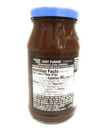 Smucker's Sugar Free Hot Fudge Topping 11.75 Oz - Guilt-Free Indulgence - Buy Online on GoSupps.com