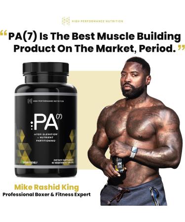 HPN PA(7) Phosphatidic Acid - Natural Muscle Builder | Boost mTOR Gain Mass & Strength | 10 Day Supply - Buy Online on GoSupps.com
