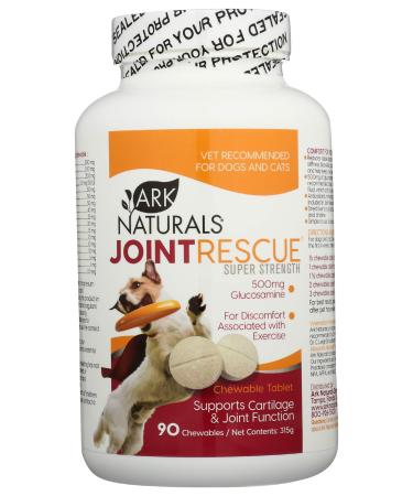 ARK NATURALS Joint Rescue Super Strength Chewables 90 Chewable Tablets Whites/Tan
