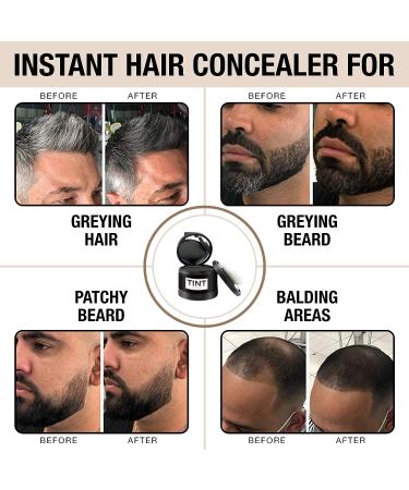 Instant Hair Concealer for Greys & Thinning Hair - Sweat Resistant Hair Tint for all Hair Types - Hairline Powder (Brown) - Buy Online on GoSupps.com
