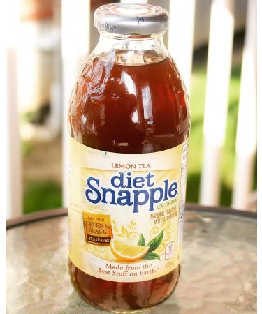 Snapple Lemon diet 12 x 473 ML 5676 Milliliter Soft Drinks Diet Lemon - Buy Online on GoSupps.com