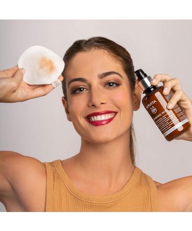 Shop APIVITA 3 in 1 Cleansing Lotion Gentle Facial Cleanser & Makeup Remover with Chamomile & Honey | Revitalizes & Protects Skin - 6.76 FlOz | International Shipping Available - Buy Online on GoSupps.com