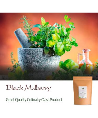 Black Mulberry Leaf Organic Quality - Buy Online on GoSupps.com