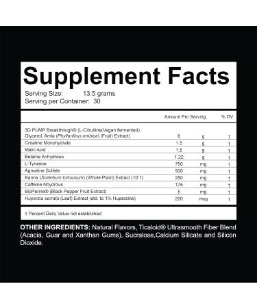 Zeus Pump Pre Workout Powder - Boost Energy & Focus with Creatine & L-Citrulline - Sugar-Free Tropical Peach - 3D Pump Breakthrough Formula - Buy Online on GoSupps.com