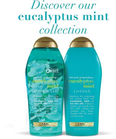 OGX Eucalyptus Mint Body Lotion 19.5 Fl Oz - Intensely Invigorating Formula - Buy Online on GoSupps.com