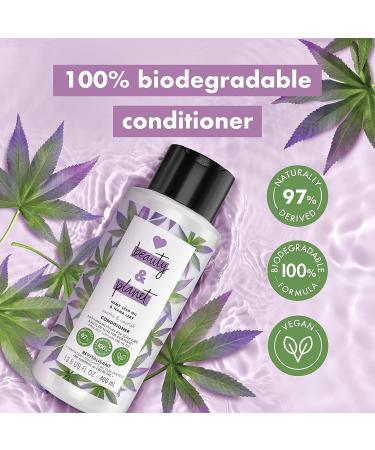Love Beauty and Planet Hemp Seed Oil Hydrating Conditioner - Vegan, Cruelty-Free Hair Care 13.5 oz - Buy Online on GoSupps.com