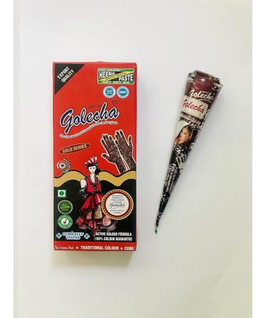 Buy 4x Golecha Red-Brown 125g - Premium Henna for Body Art | Fast International Shipping - Buy Online on GoSupps.com