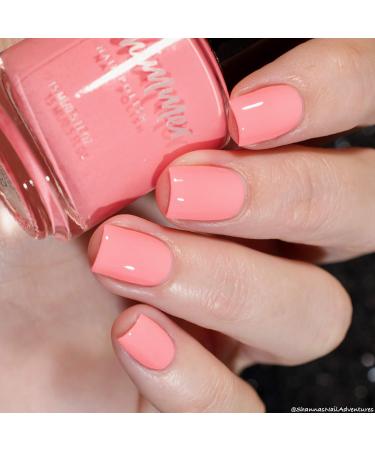 KBShimmer Guava Nice Day Nail Polish - Pink 0.5 Fl Oz - Full Sized Bottle - Buy Online on GoSupps.com