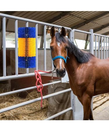 Generic Scratch Brush for Farm Animals - Itching Relief & Massage Tool for Cows Horses Sheep & Pigs - Durable Cleaning Brush - Buy Online on GoSupps.com