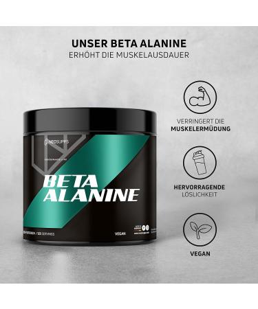 Neosupps Beta Alanine 500g | High-Dose Amino Acid Powder for Enhanced Muscle Endurance | Tasteless Perfect for Training - Buy Online on GoSupps.com