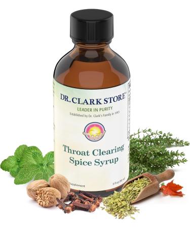 Natural Cough Syrup for Sore Throat Relief - Dr Clark Store | Herbal Remedy - 3 fl oz - Ships Internationally - Buy Online on GoSupps.com