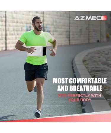 AZMEC Rib Belt - Universal Adjustable Chest Panel for Men - Rib Cage Protector for Ribs and Sternum Injuries - Muscle Pain Relief - Fits 26-50 Chest - Buy Online on GoSupps.com