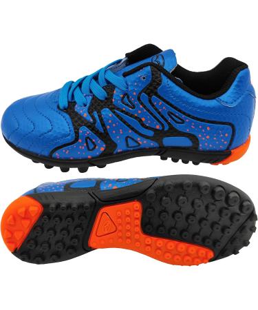 Buy Tiebaoganar Football Shoes for Kids - Light Training & Firm Ground Shoes for Boys & Girls - Indoor/Outdoor Athletics - Size 30-40 EU - Blue - Buy Online on GoSupps.com