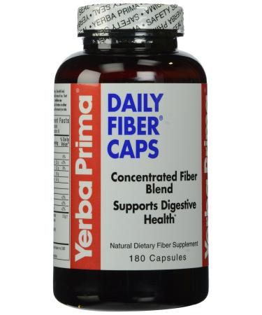 Yerba Prima Daily Fiber Formula 625 mg 180 Capsules