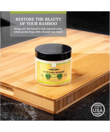 CLARK S Cutting Board Wax - Natural Beeswax & Carnauba Food Safe Enhances Kitchen Wood with Lemongrass - International Shipping Available - Buy Online on GoSupps.com