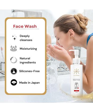 Shinnosuke Revitalizing & Hydrating Japanese Rice Facial Cleanser - 3.4 oz | Gentle & Nourishing Skincare for Radiant Skin - Shop Internationally - Buy Online on GoSupps.com