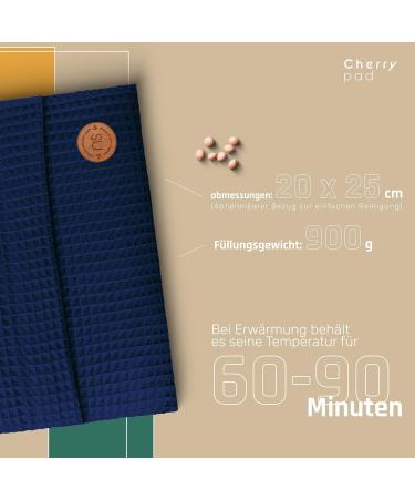 Cherypad Cherry Stone Pillow - Natural Cotton Heat & Cooling Pillow | 25x20 cm | Handmade Gifts | Eco-Friendly Hot Water Bottle - Buy Online on GoSupps.com