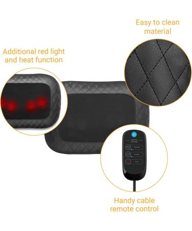 Medisana MCG 800 Gel Massage Cushion - Heat Function & 4 Rotating Heads for Neck Shoulder Back & Legs | International Shipping Available - Buy Online on GoSupps.com