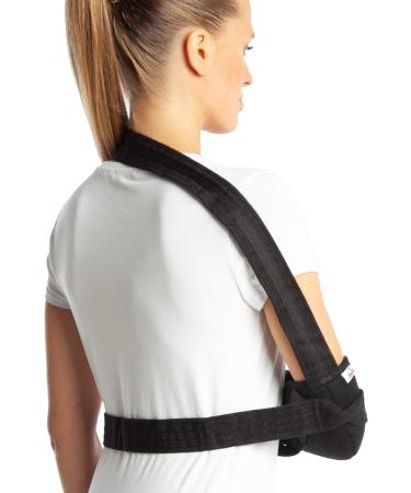 ArmoLine Deluxe XL Arm Sling - Breathable Fabric for Broken Arm - Wrist & Shoulder Immobilizer - Pack of 1 - Buy Online on GoSupps.com
