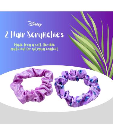 Disney Stitch Beauty Set Including Toiletry Bag 4 Hair Elastics 4 Hair Clips and 2 Scrunchies Scrunchies Gift for Girls Women and Teens - Buy Online on GoSupps.com