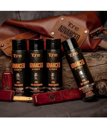 Tahe Advanced Barber Men's Shampoo for White Grey or Highlighted Hair No. 104 Grey 300 ml - Buy Online on GoSupps.com