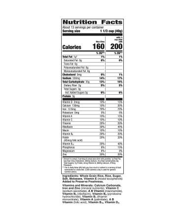 Rice Chex Breakfast Cereal Gluten Free 18 oz - 1.12 lb - Pack of 1 - Buy Online on GoSupps.com