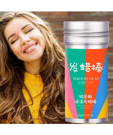 Hair Stick Wax Moisturizing Hyaluronic Acid Hair Wax Stick 98g Styling Wax for Smooth Wigs Wax Stick for Hair Non-Greasy Styling Hair Pomade Stick for Flyaways Edge & Frizz Hair Hondony - Buy Online on GoSupps.com