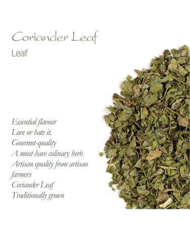 Organic Dried Coriander Leaves - Premium Quality Spice (100g) | Dried Coriander Leaf for International Shipping - Buy Online on GoSupps.com