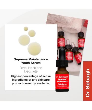 Dr Sebagh Supreme Maintenance Youth Serum (0.17 fl oz) - Award-Winning Anti Aging Resveratrol Serum for Face - Collagen-Boosting Hydrating - Advanced Resveratrol Skin Care Treatment - Buy Online on GoSupps.com