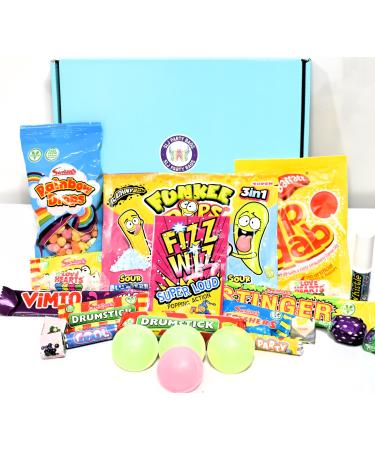Classic Retro Vegan Sweets Mini Letter Box Treat Gift Box - Filled with Sweet Classics. Ideal Token Gift for Birthdays Christmas Get Well Soon & a little treat just for you! - Buy Online on GoSupps.com