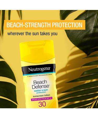 Neutrogena Beach Defense SPF 30 Water-Resistant Sunscreen Lotion - 6.7 fl. oz - Buy Online on GoSupps.com