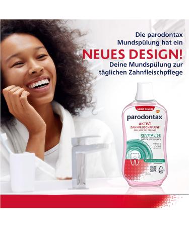 Periodontax Mouthwash Fresh Mint 300ml - Daily Gum Care (2-Pack) for Optimal Oral Health - Buy Online on GoSupps.com