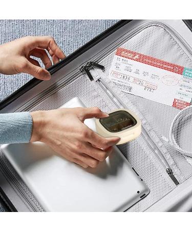 tongfeng Personal Pill Organizer Portable Daily Pill Dispenser - Daily Lightweight Personal Medicine Container with Good Sealing Portable Weekly Pill Dispenser for Travel Home Work School 4 Grid Cream White - Buy Online on GoSupps.com