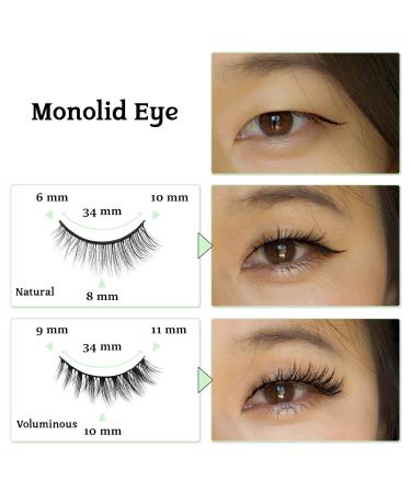 2R Studio Reusable Self-Adhesive Eyelashes - Pre-Glued Natural Look No Glue Needed Extra Adhesive Strips & Tweezers - Buy Online on GoSupps.com