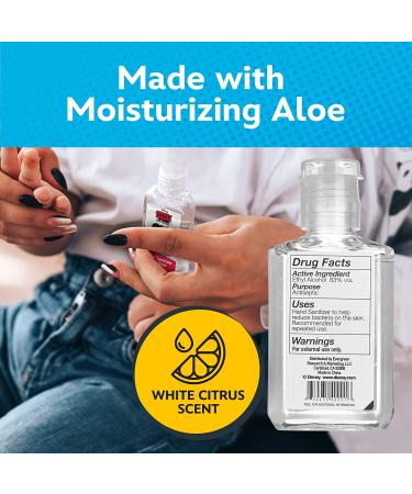 Disney Store Portable Hand Sanitizer - Pack of 2 Travel Size Refillable Sanitizers with Holders and Clip - Mickey and Minnie Design - Buy Online on GoSupps.com