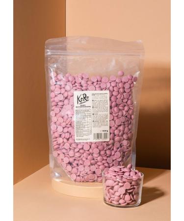 Koro Ruby Chocolate Drops 1kg - 47.3% Cocoa Naturally Pink No Dyes Ideal for Baking & Refining - Shop Internationally! - Buy Online on GoSupps.com