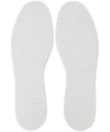 Tacco Happies Shoe Insoles Inserts 6 Pair Pack - Ultimate Sweat & Odor Absorption for Men & Women (Size 43 EUR/US M10) - Buy Online on GoSupps.com