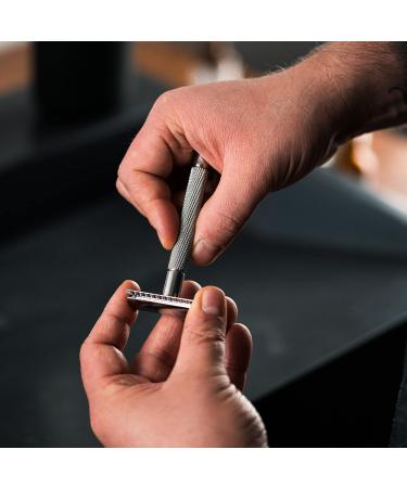 St rtebekker Premium Razor Hobel Solingen - Steel Handle 10 Blades Wet Shaving Set - Gift Idea - Premium Quality Made in Germany - Buy Online on GoSupps.com