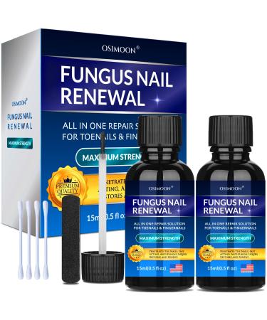 Toenail Fungus Treatment Extra Strength Fungus Treatment for Toenails and Fingernails with Natural Oils Toe Nail Fungus Treatment for Men and Women 2pcs. Blue