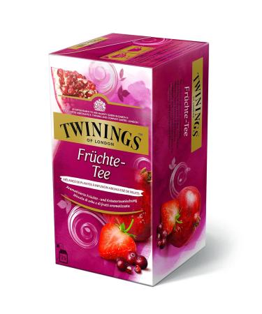 Buy Twinings of London Fruit Tea - Mixed Fruits (25 Bags 50g) | International Shipping Available - Buy Online on GoSupps.com