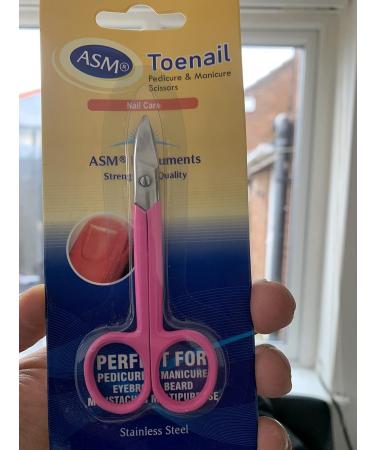 Professional Toenail Scissors Clippers Stainless Steel Heavy Duty Thick Toenails Curved Nippers for Pedicure Ingrown Men s Women s Toe Nails 10cm-Cuticle Scissors Nail Scissors for toenails - Buy Online on GoSupps.com