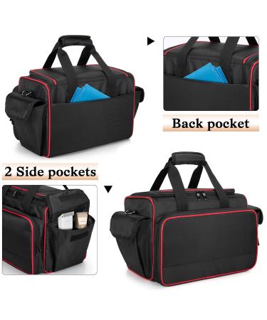 BAFASO Travel Barber Bag with Adjustable Dividers - Black - Buy Online on GoSupps.com