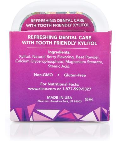 Xlear Spry Gems Mints Berry 40 Count 25 g baies 40 Count (Pack of 6) - Buy Online on GoSupps.com