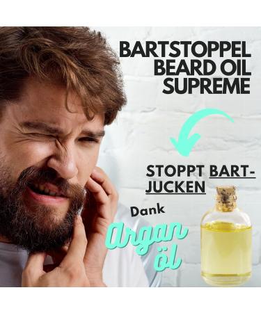 Beard Oil Growth Lemon Citrus Fresh | Aqua Gio Inspired Fragrance | Moisturizing Beard Care by Bartstoppel Barber Company - Buy Online on GoSupps.com