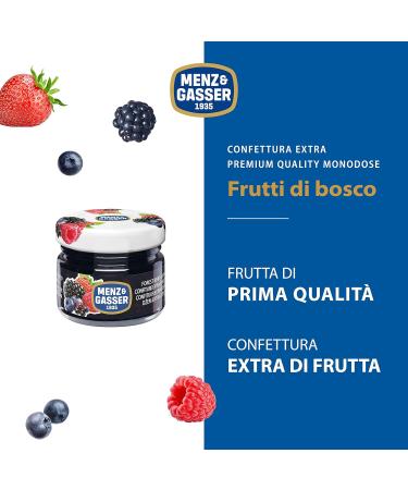 MENZ & GASSER 1935 & Gasser Extra Premium Single-Dose Forest Fruit Jam with High-Quality Fruit 100 - Buy Online on GoSupps.com